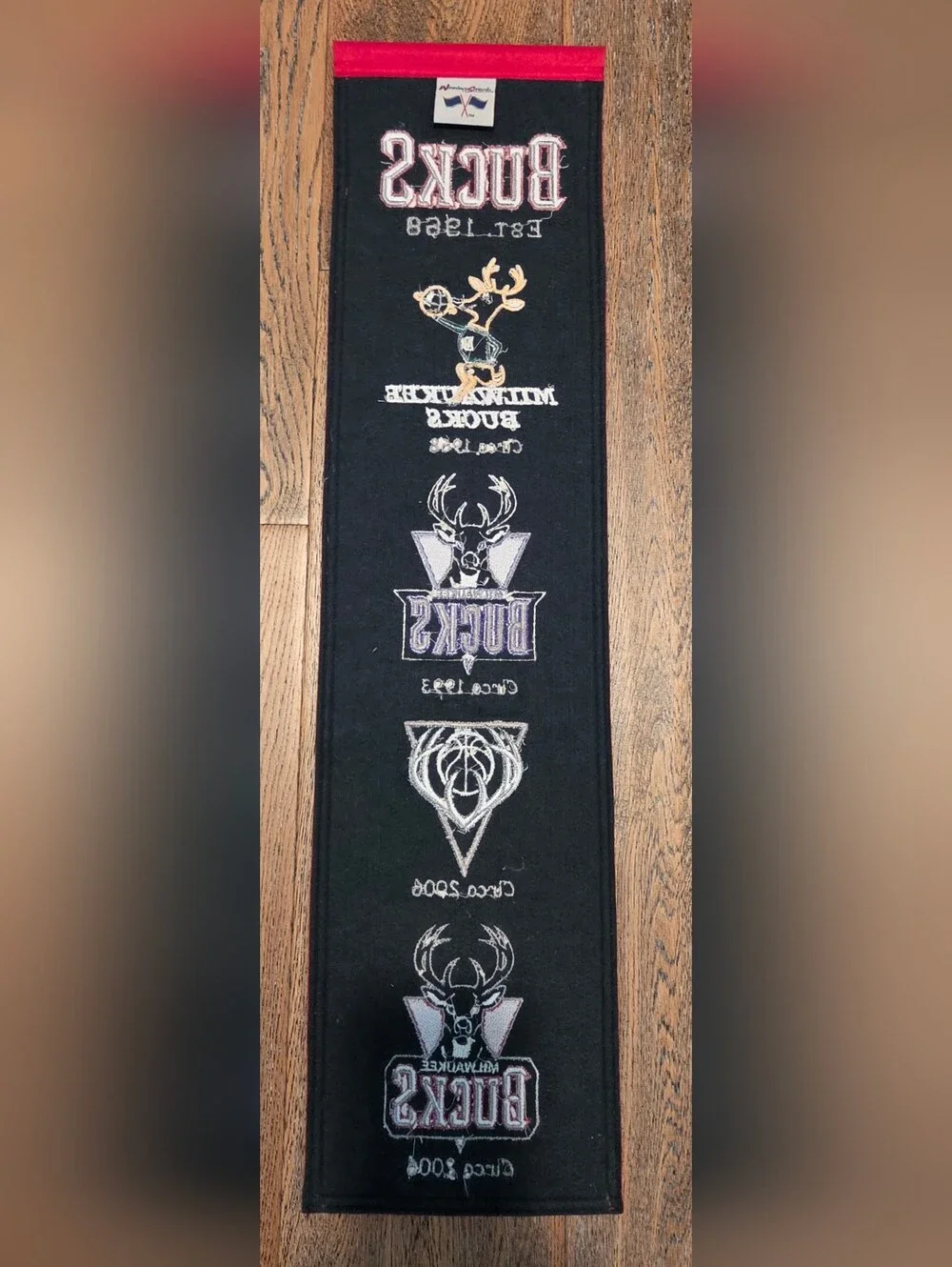 Winning Streak - NBA - Milwaukee Bucks - 1968-2006 - Banner / Pennant